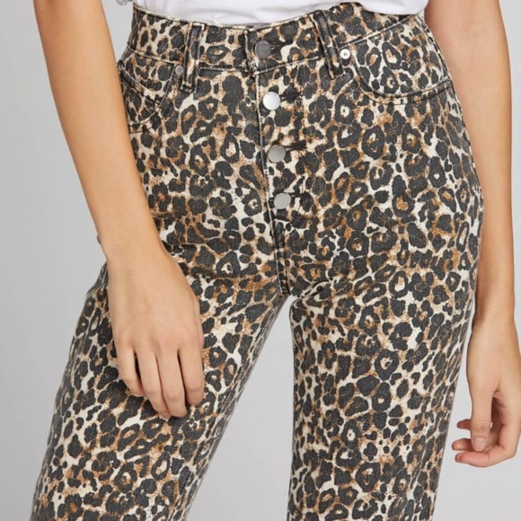 Volcom Super Stoned Skinny Leopard/Cheetah Print - Picture 3 of 5